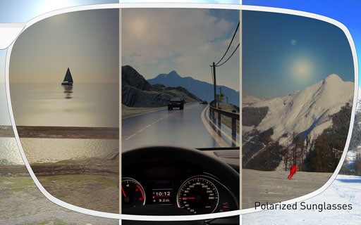 polarized sunglasses effects
