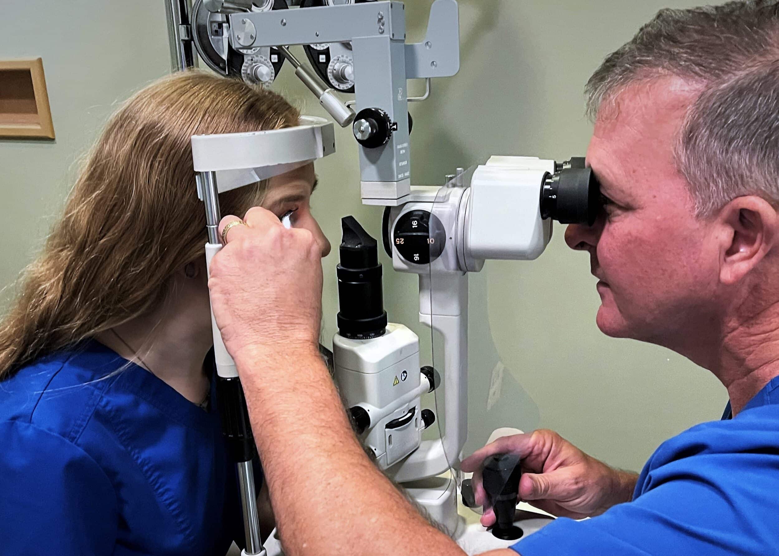 Hattiesburg Eye Clinic eye exam