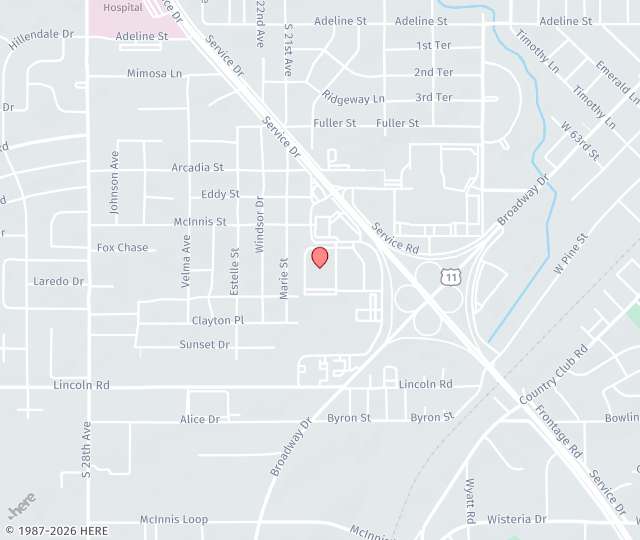 Location Map: 5901 U.S. Hwy 49 Hattiesburg, MS 39402